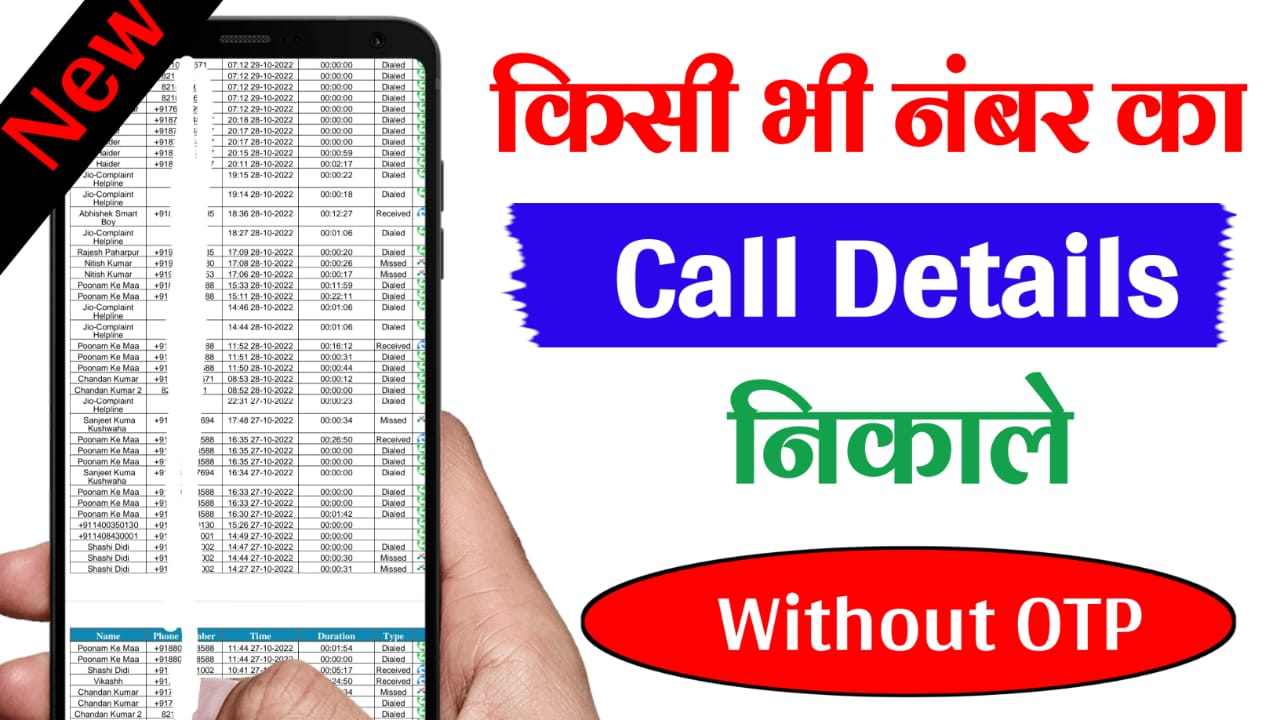 call details yojnahelp