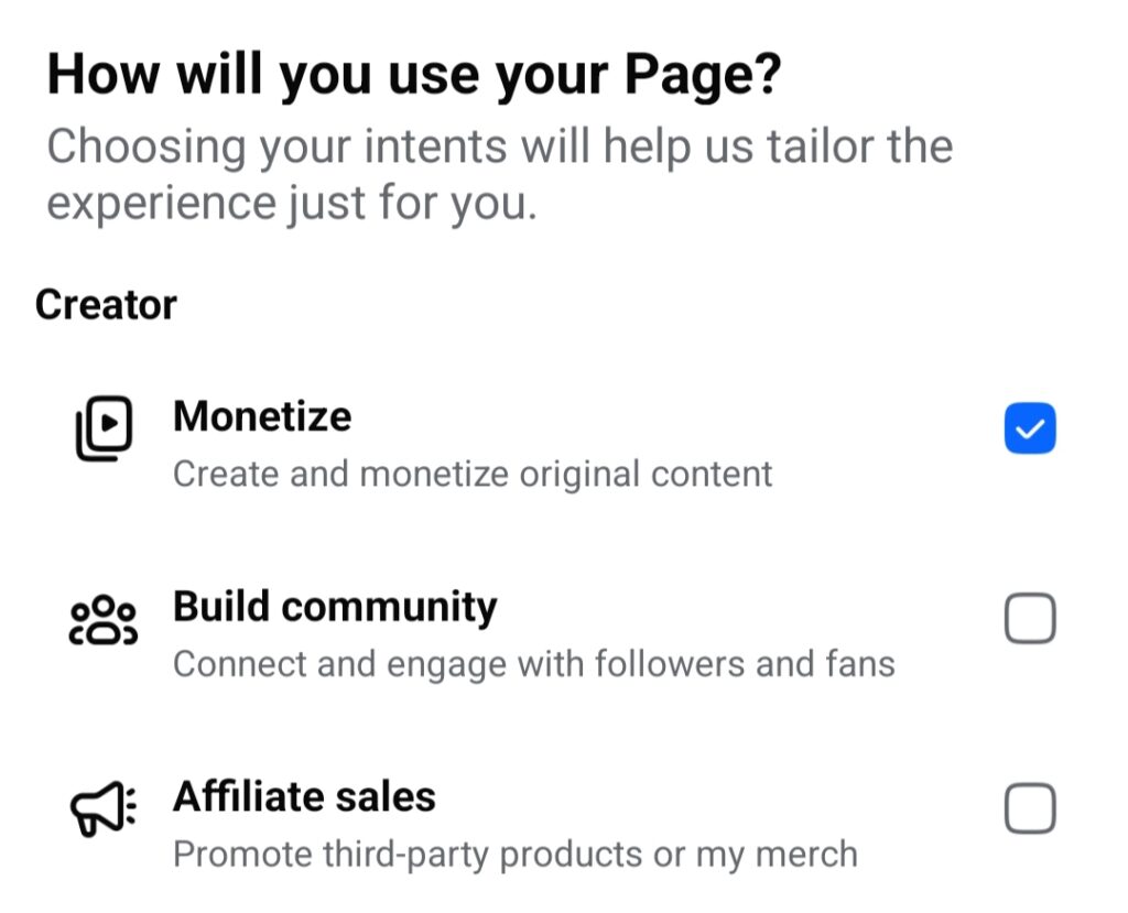 Facebook Content Monetization Setup